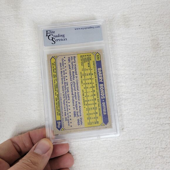 Baseball Cards Lot BCCG EGS Beckett Mint 1989 1990 1987 1985 Gem Jackson Bonds - Picture 9 of 13